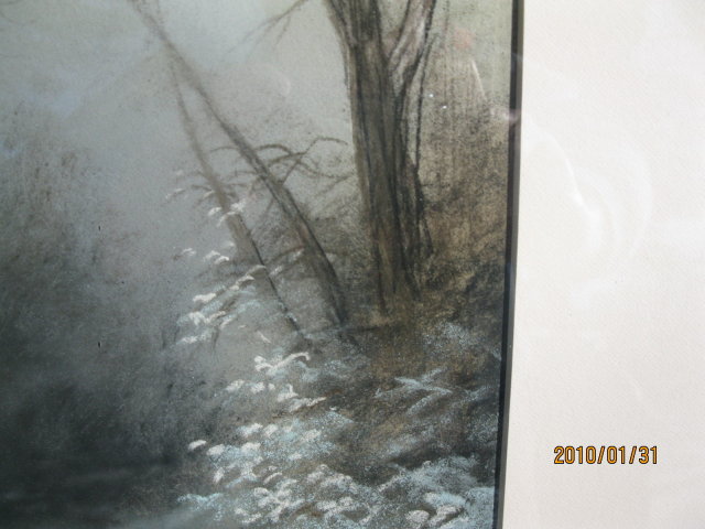 19TH CENT. PASTEL SIGNED W. HUNT