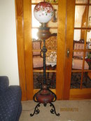 BRADLEY AND HUBBARD PIANO LAMP