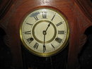 early antique walnut ansonia clock