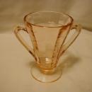 Hocking Block Optic Pink cone-shaped sugar
