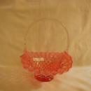 Fenton Hobnail Cranberry Opalescent 7