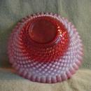 Fenton Hobnail Cranberry Opalescent 9
