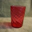 Fenton Ruby Overlay tumbler