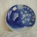 Svend Jensen 1971 Christmas Day plate, The Little Match Girl