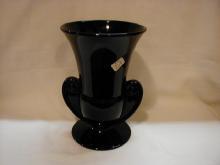 Black Grecian Style Vase