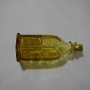Amber Church Ink Bottle, 6 cathedral panels, 3