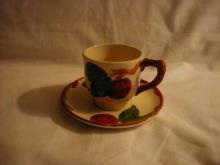Franciscan Apple demi cup and saucer