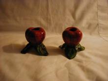 Franciscan Apple candleholders, pr
