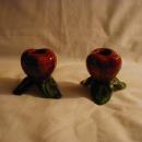 Franciscan Apple candleholders, pr
