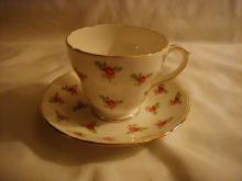 Duchess Cup and saucer, tiny roses
