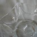 McKee Clear Pres Cut Candy dish