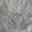 McKee Clear Pres Cut Candy dish