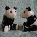 Pandas Salt and Pepper Shakers