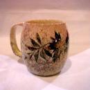 Large Mug with leaves