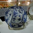 Blue cup and saucer, #1035, Blue Lace