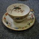 Arcadia cup and saucer, as is