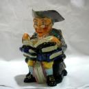 Wedgwood Toby, man with books, old mark