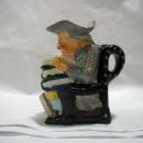 Wedgwood Toby, man with books, old mark