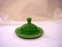 Fiesta Medium green sugar lid