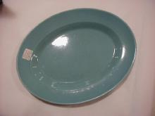 Harlequin Turqoise platter, 11