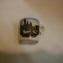 Unmarked Handled Souvenir of George Square Glascow Toothpick Holder