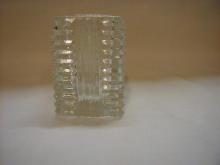 Ribbed and Pillar Toothpick Holder