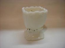 Opal Fern Heart Toothpick Holder