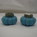 Blue small Melon, pair
