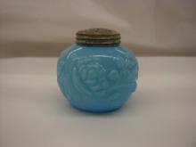 Blue Rose Relievo by New Martinsville Glass Mfg Co (1902-1907)