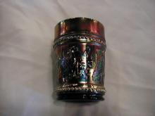 Dugan Stork and Rushes Blue tumbler