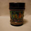 Dugan Stork and Rushes Blue tumbler