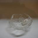 Clear Leaf-Shaped ftd salt, 1940's, Fostoria, #2947