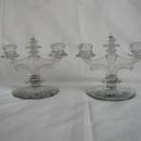 Tiffin No. 5831 pair candleholders