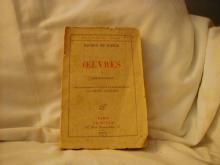 Ceuvres de Maurice De Guerin II Correspondance, 1930, L E Divan, Paris