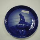 Christmas plate, 1962, The Little Mermaid at Winter Time