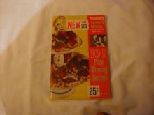 Pillsbury 4th Grand New 1953 Cookbook, 100 Prize Winning Recipes