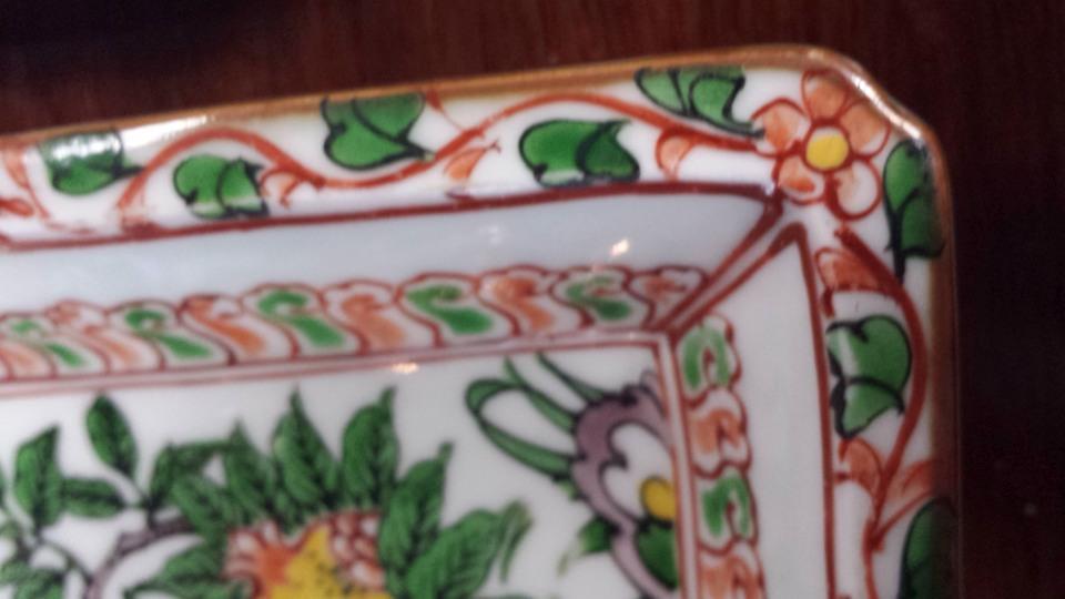 Antique Set of 3 Japanese Trinket Dishes