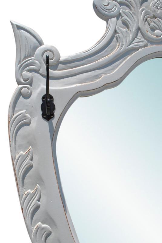 Victorian Style Shabby Chic Painted White Mahogany Hall Tree 86