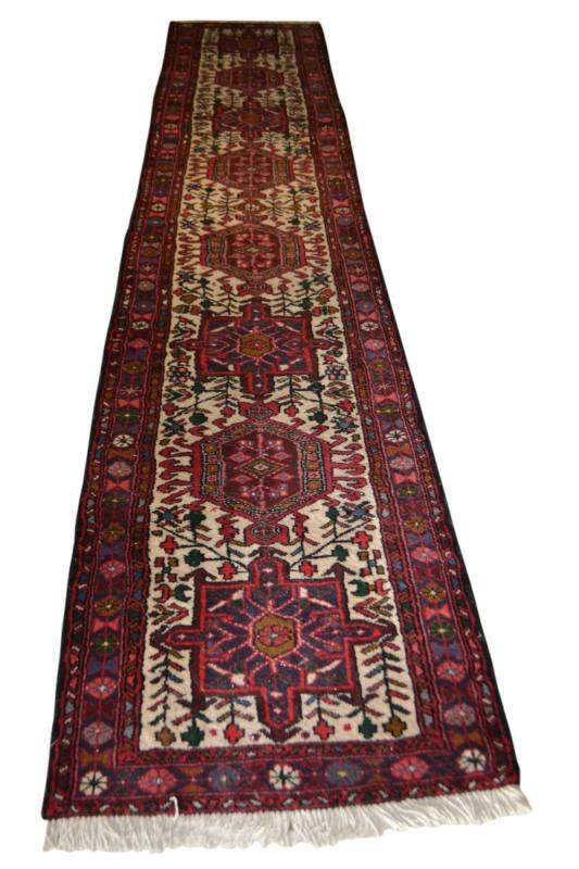 Hand Woven Persian Runner, Rug, Karacheh, 3ft x 13FT