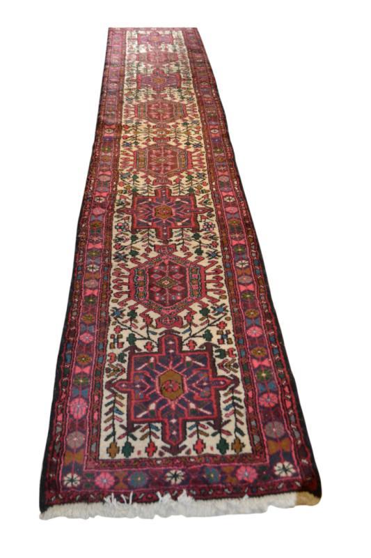 Hand Woven Persian Runner, Rug, Karacheh, 3ft x 13FT