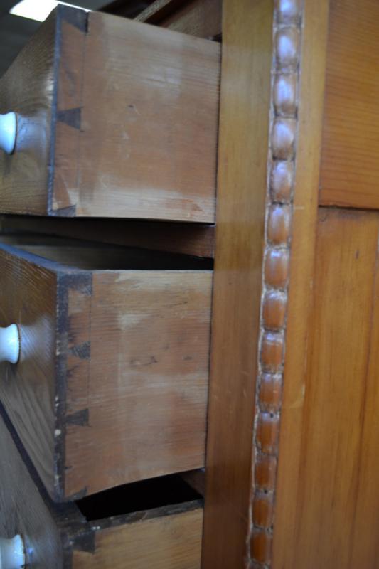 Antique Handmade Pennsylvania Chest of Drawers Circa 1850