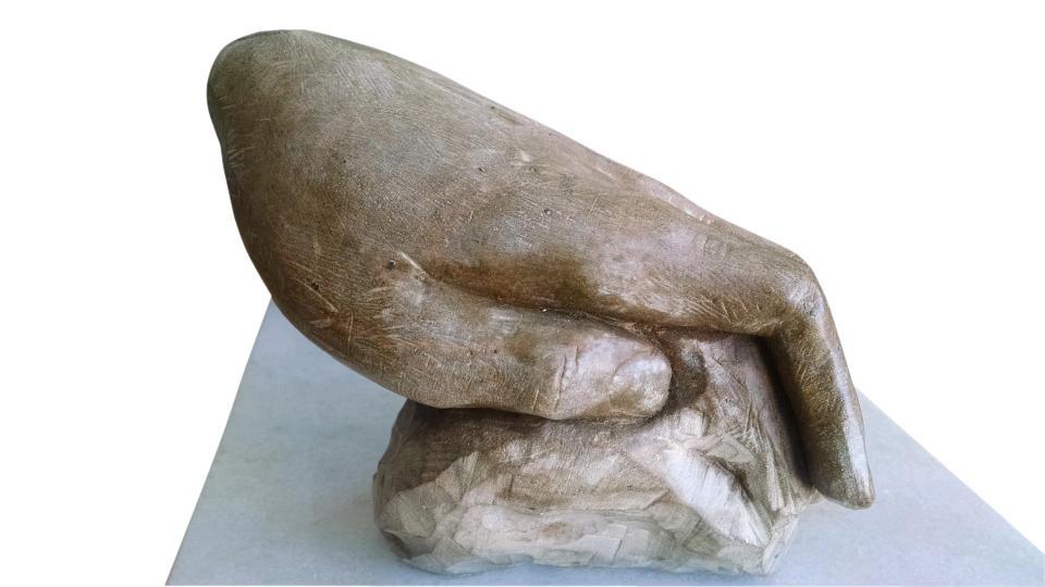 Captivating Dene Indian Saskatchewan Sculpture Artist Wayne Nataway
