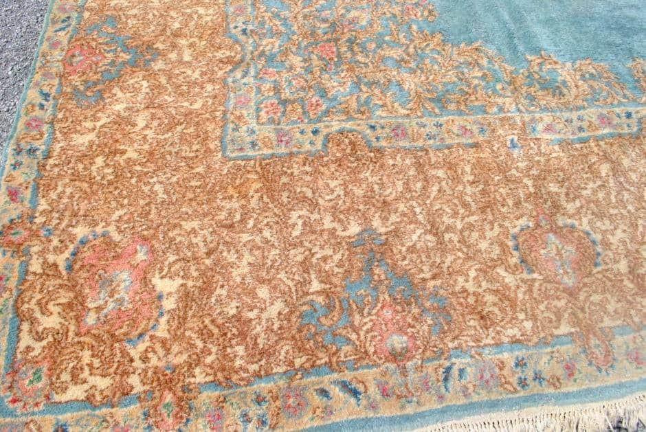 Intensely Beautiful Hand Knotted Kirman Palace Persian Rug 11 ft x 19 ft