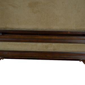 New, Showroom Sample Schnadig King Upholstered Bed, Majorca Eastern Collection, 75″H, PA4998