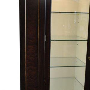 Showroom Sample Councill Langdon China Cabinet, Brownstone Collection, 82″H, PA4243