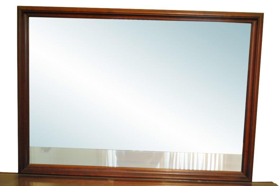 Super Nice 6 Drawer Solid Cherry Wood Dresser, Chest with Mirror 55″ Wide, PA4381