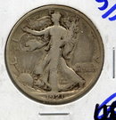 1921-S US Walking Liberty Silver Half Dollar Fine KEY DATE