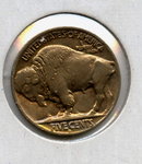 1920-D US Buffalo Nickel Brilliant Uncirculated, Mint State 63