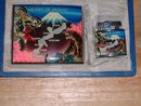 1951 New in Box Japanese hand enamel Memory of Okinawa matching cigarette case and lighter