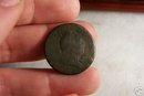 1773 US Colonial Virginia Halfpenny Very Fine w corrosion 2007 Redbook $240